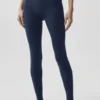Airbrush High-Waist 7/8 Better Together Tayt - Lacivert/Beyaz