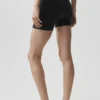 Airbrush High-Waist Better Together Şort - Siyah/Beyaz