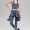 Airbrush Real Bra Tank - Bluestone