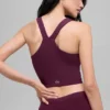 Airbrush Real Bra Tank - Bordo