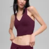 Airbrush Real Bra Tank - Bordo