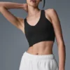 Airbrush Real Bra Tank - Siyah