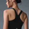 Airbrush Real Bra Tank - Siyah