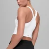 Airbrush Real Bra Tank Top - Beyaz