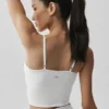 Airbrush Refined Sütyenli Tank Top - Beyaz