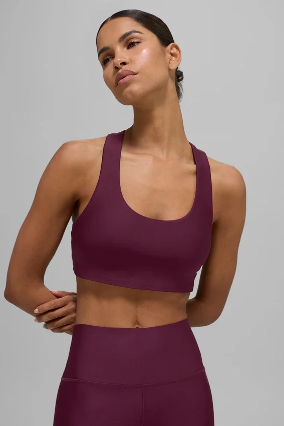 Airlift Advantage Racerback Sütyen - Bordo