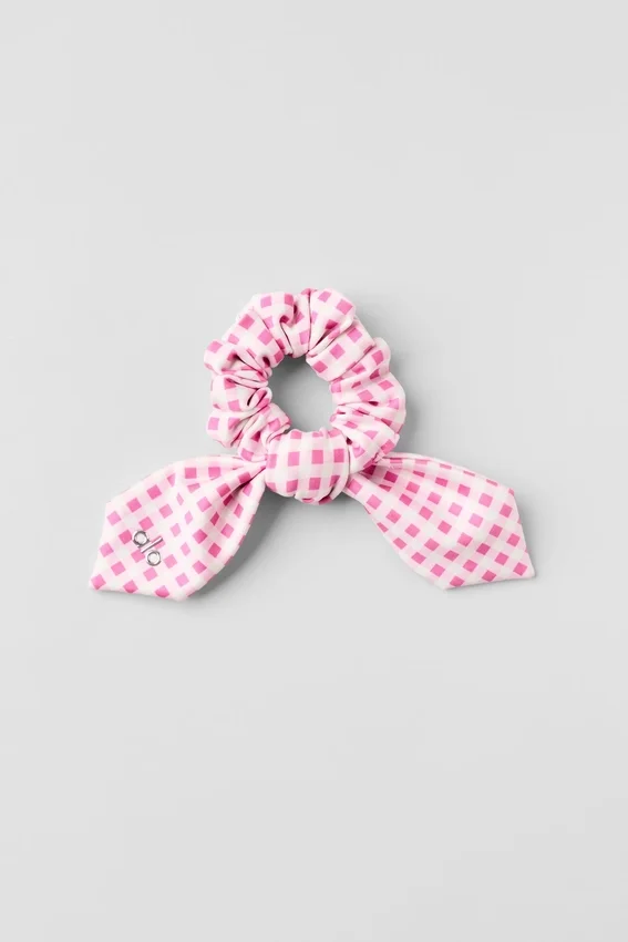Airlift Gingham Rhythm Saç Lastiği - Cennet Pembesi Gingham