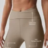 Airlift High-Waist 7/8 Horizon Tayt - Gravel