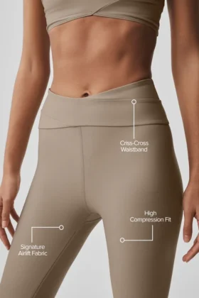 Airlift High-Waist 7/8 Horizon Tayt – Gravel