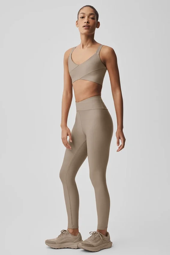 Airlift High-Waist 7/8 Horizon Tayt - Gravel