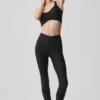 Airlift High-Waist 7/8 Horizon Tayt - Siyah