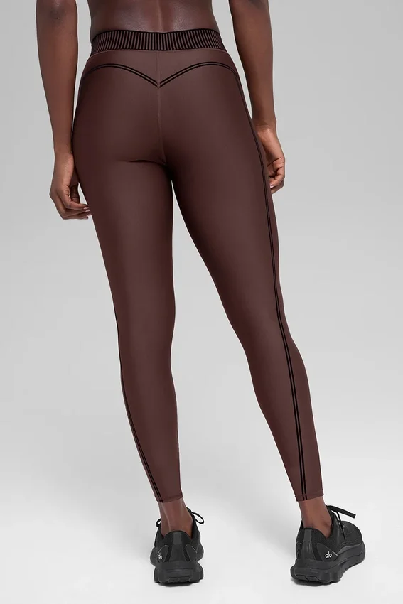 Airlift High-Waist 7/8 Line Up Tayt - Brownstone