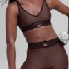 Airlift High-Waist 7/8 Line Up Tayt - Brownstone
