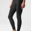 Airlift High-Waist 7/8 Line Up Tayt - Siyah