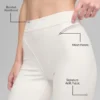 Airlift High-Waist 7/8 Rebel Tayt - Fildişi