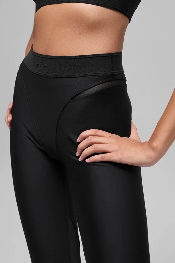 Airlift High-Waist 7/8 Rebel Tayt - Siyah