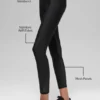 Airlift High-Waist 7/8 Rebel Tayt - Siyah