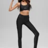 Airlift High-Waist 7/8 Rebel Tayt - Siyah