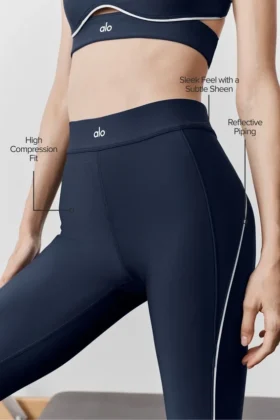 Airlift High-Waist 7/8 Speedwork Legging – Lacivert