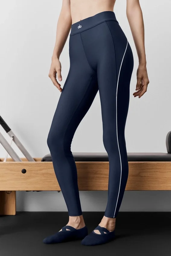 Airlift High-Waist 7/8 Speedwork Legging - Lacivert