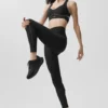 Airlift High-Waist 7/8 Speedwork Tayt - Siyah