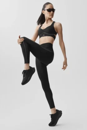 Airlift High-Waist 7/8 Speedwork Tayt - Siyah