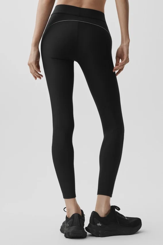 Airlift High-Waist 7/8 Speedwork Tayt - Siyah