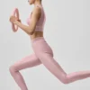 Airlift High-Waist Alignment Legging - Vintage Pembe/Beyaz