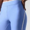 Airlift High-Waist Charger 7/8 Tayt - Kristal Berraklığında Mavi/Beyaz