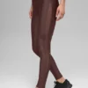 Airlift High-Waist File Infatuation Tayt - Brownstone