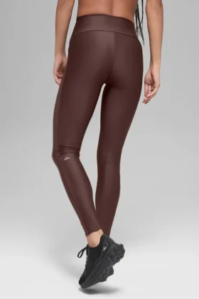 Airlift High-Waist File Infatuation Tayt – Brownstone