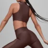 Airlift High-Waist File Infatuation Tayt - Brownstone