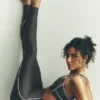 Airlift High-Waist Haven Tayt - Antrasit/Beyaz