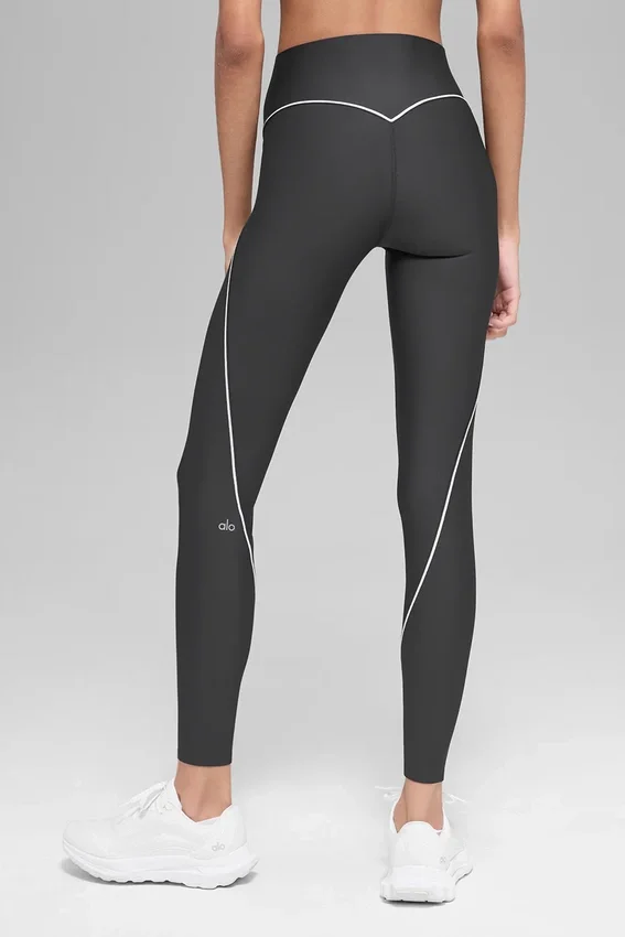 Airlift High-Waist Haven Tayt - Antrasit/Beyaz