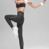Airlift High-Waist Haven Tayt - Antrasit/Beyaz