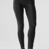 Airlift High-Waist Redefine Tayt - Siyah/Beyaz