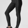 Airlift High-Waist Redefine Tayt - Siyah/Beyaz