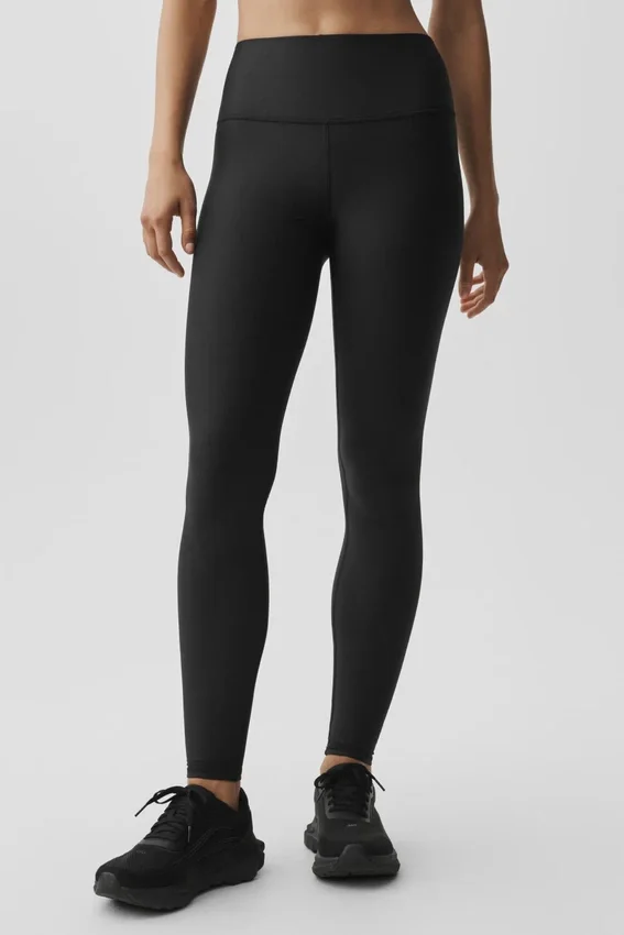 Airlift Kışlık Sıcak Tutucu High-Waist Tayt - Siyah
