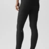 Airlift Kışlık Sıcak Tutucu High-Waist Tayt - Siyah