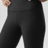 Airlift Kışlık Sıcak Tutucu High-Waist Tayt - Siyah