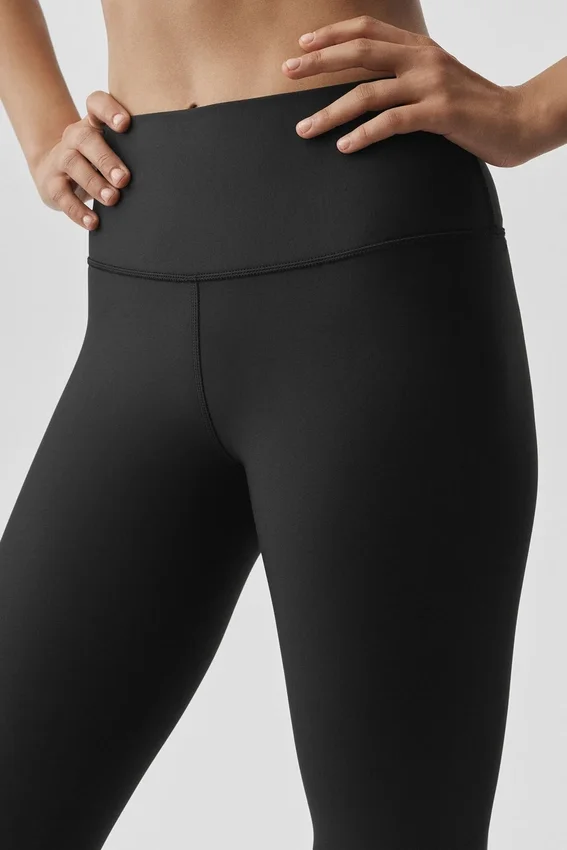 Airlift Kışlık Sıcak Tutucu High-Waist Tayt - Siyah