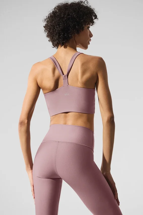 Airlift Sleek Sütyenli Tank Top - Smoky Quartz