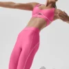 High-Waist Airlift 7/8 Speedwork Tayt - Cennet Pembesi