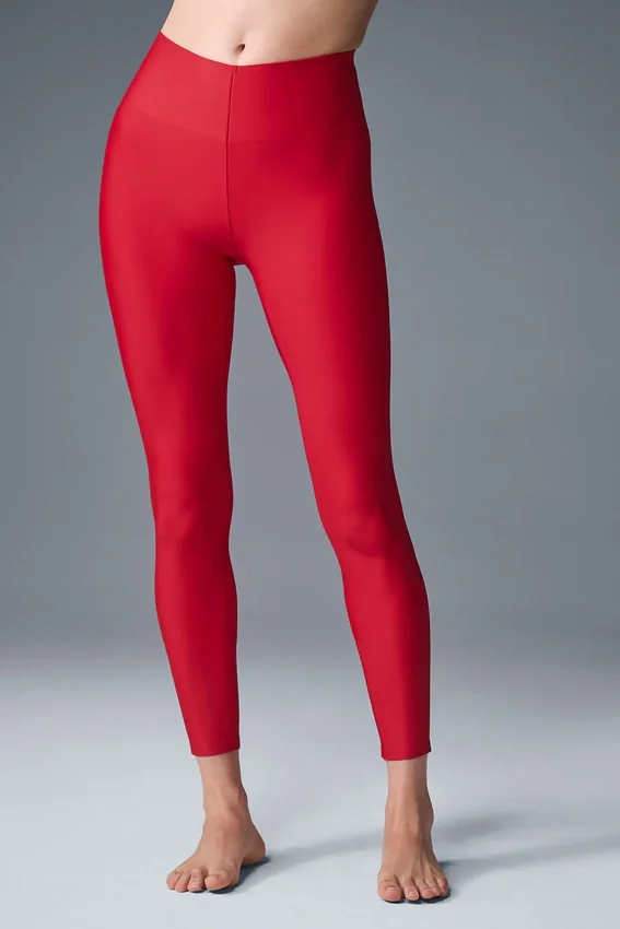 Airlift Strength High-Waist 7/8 Tayt - Cesur Kırmızı