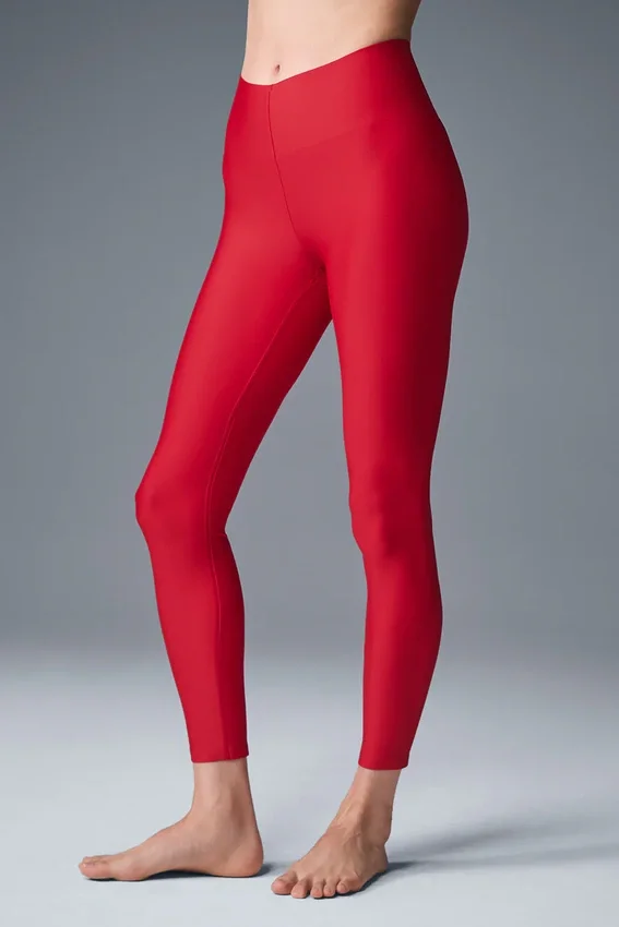 Airlift Strength High-Waist 7/8 Tayt - Cesur Kırmızı