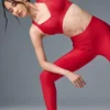 Airlift Strength High-Waist 7/8 Tayt - Cesur Kırmızı