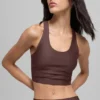 Airlift Super Sleek Sütyenli Tank - Brownstone