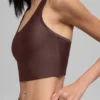 Airlift Super Sleek Sütyenli Tank - Brownstone