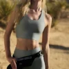Airlift Super Sleek Sütyenli Tank Top - Ay Gri