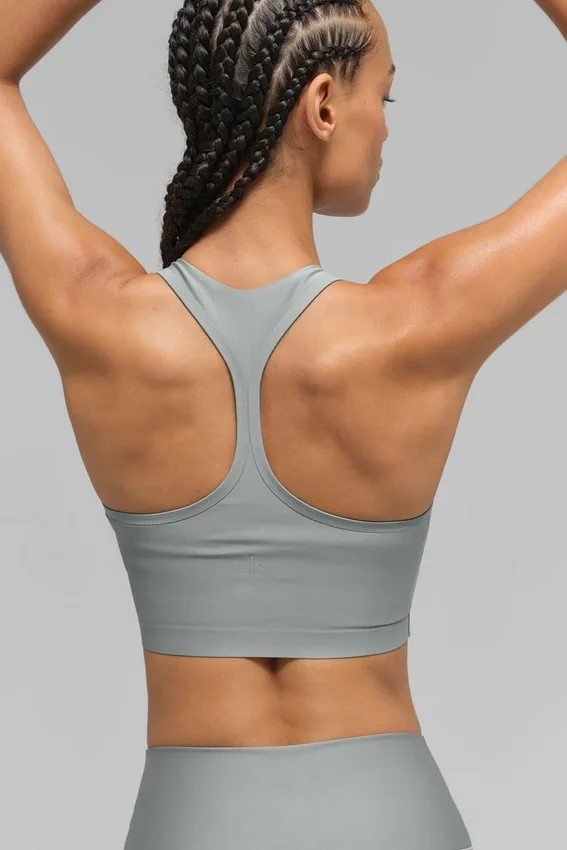 Airlift Super Sleek Sütyenli Tank Top - Ay Gri